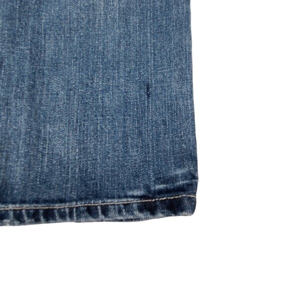 American Eagle Jeans Women 6 32x26 Stretch Slouchy Medium Wash Mid Rise Blue 90s - Picture 9 of 14